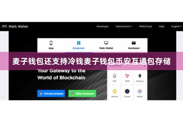 麦子钱包还支持冷钱麦子钱包币安互通包存储