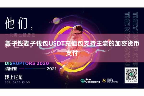麦子钱麦子钱包USDT充值包支持主流的加密货币支付